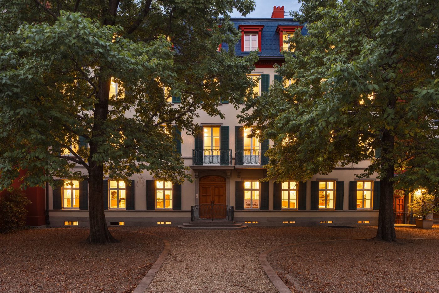 Das Haus in der Dämmerung