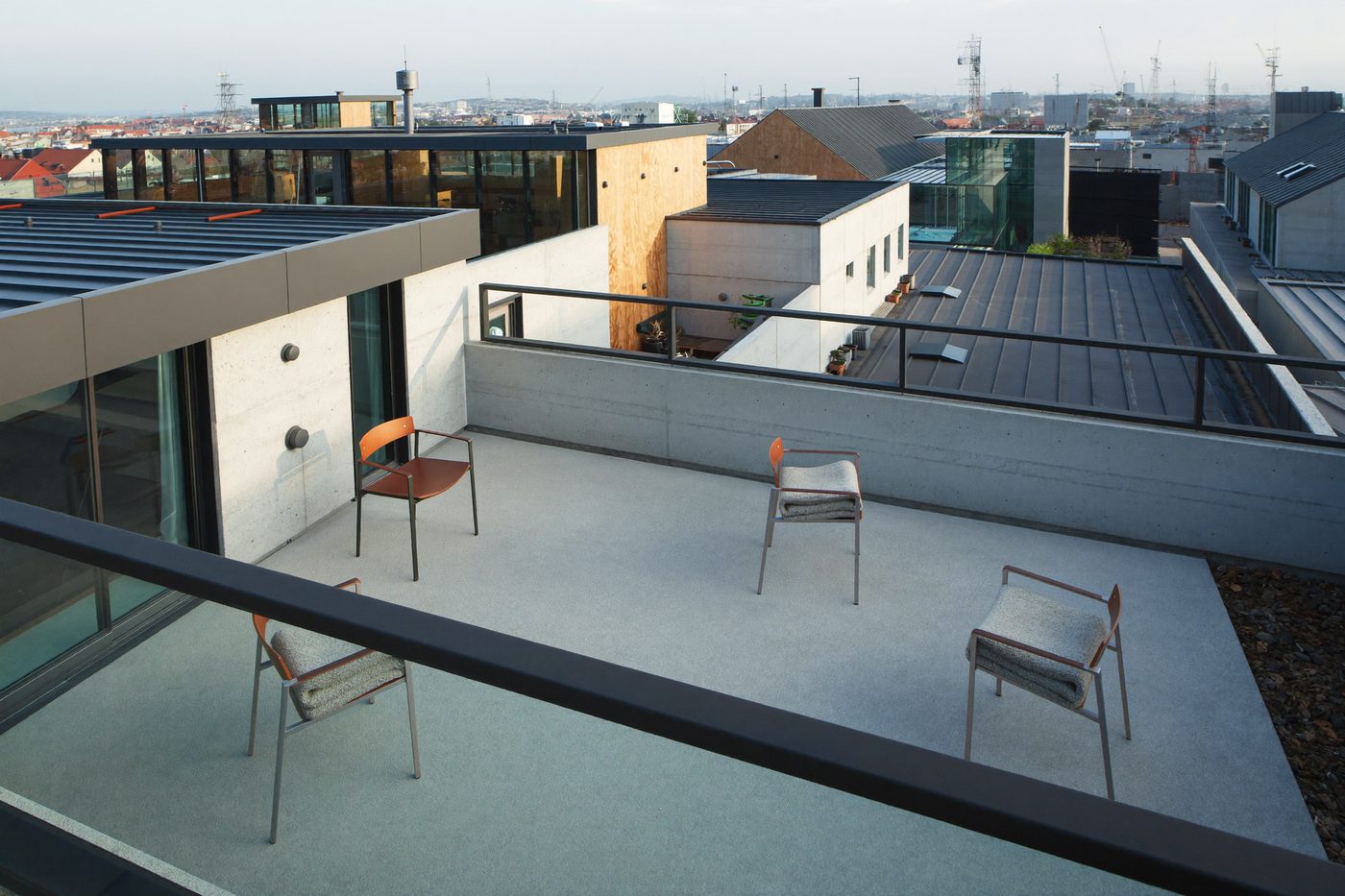 Die Dachterrasse