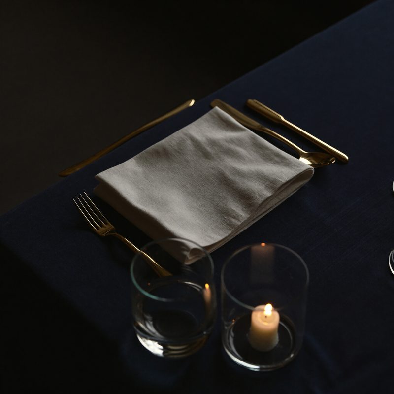 Gedeckter Tisch