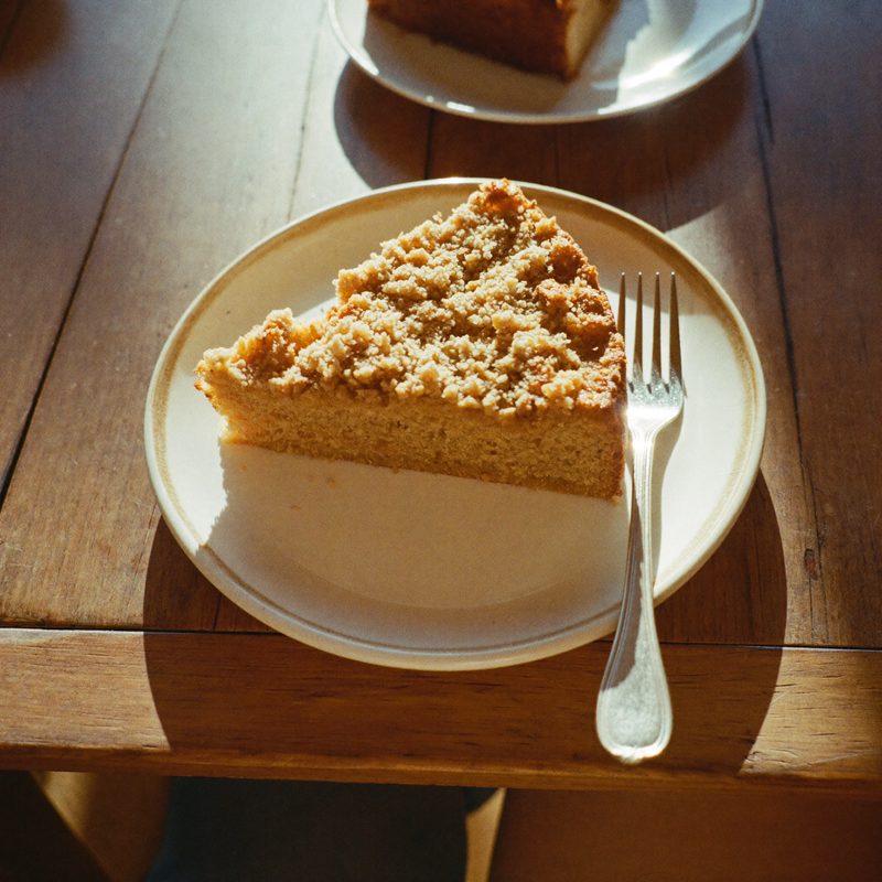 Apfelkuchen mit Zimtstreuseln