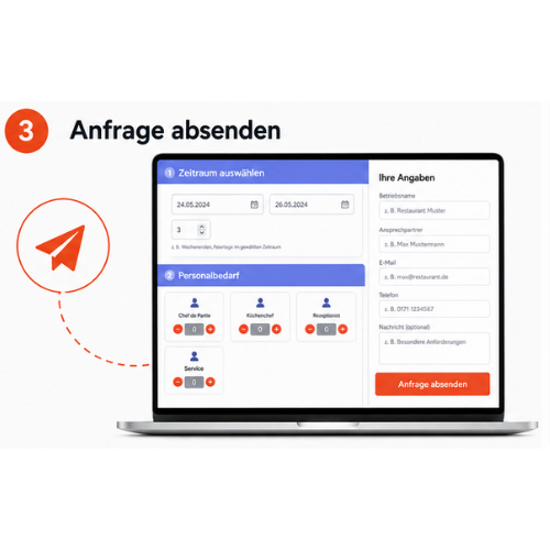 Gastromatcher Schritt 3